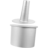 Happyyami Round Cake Mold Removable Bottom 5.51 in Chiffon Mousse | Aluminum Alloy, 5.51 in size, Silver Finish, Home, Bakery Use, 1 X Cake Mold Pan