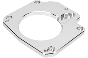 Manifold Throttle Body Spacer, LS Drive By Wire Throttle Body Adapter 4 Bolt to 3 Bolt TB DBW 551567 for LS2 LS3 Intake Manif