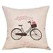 Hot Sale,Napoo Valentine's Day Fashion Linen Cotton Throw Pillow Cases Cafe Sofa Cushion Cover Home Decor (B)