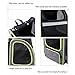 Expandable Cat Backpack Carrier, Dog Backpack Carrier Under 22lbs with Thicken and Breathable Padding for Back and Support Features (Large(14