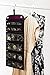 EVFOFO Sudopo OLSAinny Jaimie Hanging Travel Jewelry Organizer - Portable, Double Sided - 23 Zippered Pockets in 6 Sizes - Foldable Accessory Necklace Ring Bracelet Organizer for Travel & Home
