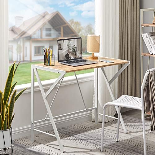 Aingoo Simple Computer Desk with Stable Unique Rshaped structure Easy