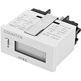 H7EC BLM Electronic Counter Digital Electrical Counter Totalizer without Voltage Input with 6 Digit LCD Display