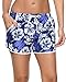 ALove Women's Solid Stretch Board Shorts Swimwear Quick Dry Swim Shorts Swimsuit Bottom