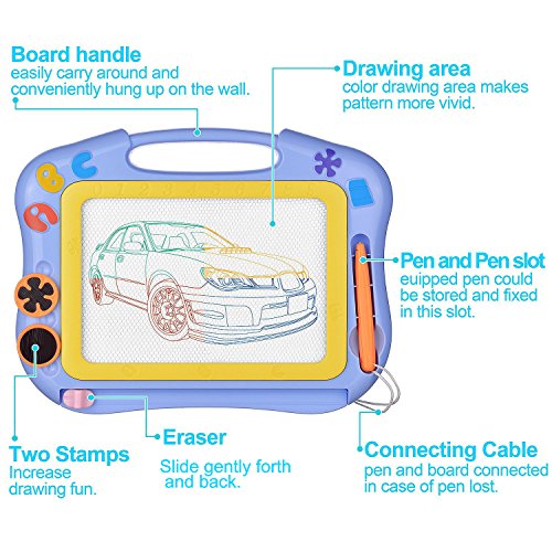 3 Colorful+Magnetic+Portable+Erasable+Education