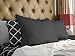 Utopia Bedding Premium Cotton Zippered Pillow Cases/Covers 300 Thread Count Pack of 2 Elegant Design - Hotel Quality - Pure Natural Cotton (King, Grey)