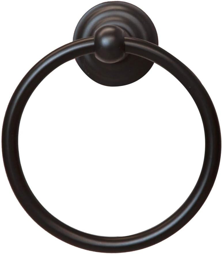 Design House 538421 Calisto Towel Ring, Oil Rubbed Bronze, One Size - - 