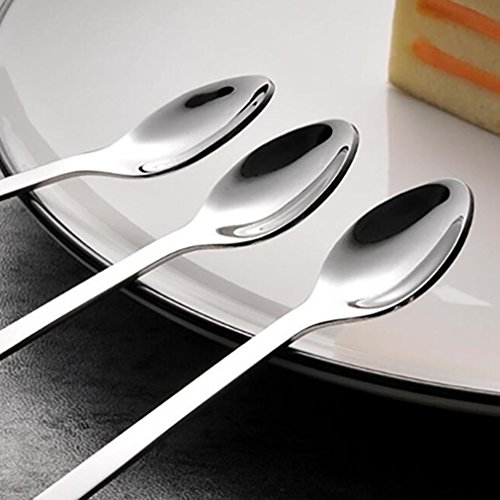 YJYdada 1 Piece Cute Cat Spoon Long Handle Spoons Flatware Drinking Tools Kitchen Gadget - Thumbnail 5