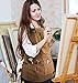 Waterproof Canvas Work Apron for Men and Women, Heavy-Duty Waxed for Durability and Safety - Brown