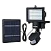 Litom Bright 60 LED Solar Lights Outdoor Solar Security Lights with Motion Sensor Solar Flood Lights