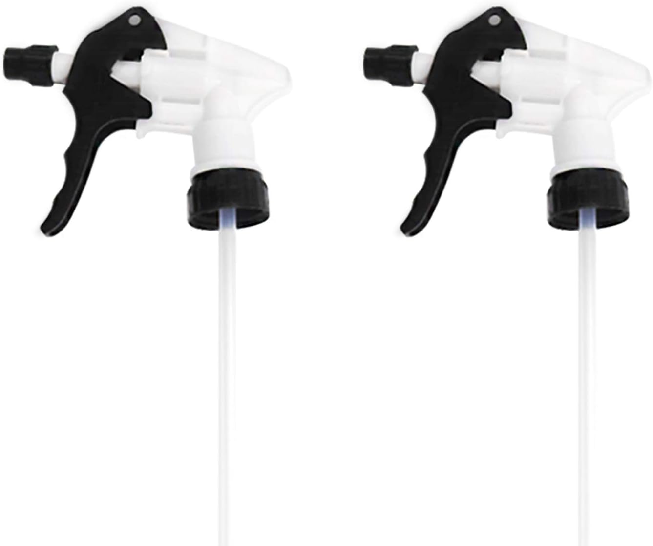 12 Pcs Plastic Gardening Replacement Sprayers Nozzles Replacement Parts for Chemical Resistant Nozzles Spray Pumps Nozzles Upgraded Adjustable Nozzle With Straw Suitable for round 28/400 neck bottles : Garden & Outdoor