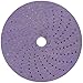 3M Cubitron II Hookit Purple Clean Sanding Abrasive Disc 31486, 6 in, 600+ Grade, Pack of 50 Discs, Virtually Dust-Free, High Performance, Long Lasting, Multi-Hole Pattern, for Automotive Sanding