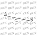 KES 33.7 Inches Towel Bar for Bathroom Shower Hand Towel Holder Hanger SUS304 Stainless Steel RUSTPROOF Wall Mount Brushed Steel, Total Length 36 Inch, A2000S90-2