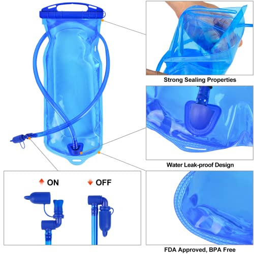 Weibbin Lightweight Hydration Backpack, Running Backpack With 2L Water Bladder Hydro Water Daypack For Cycling Hiking Rave For Men Women Ada982ab A599 4e82 B16b Dabfb4f18119.59181d54feb106672614eed18a98367a - View #4