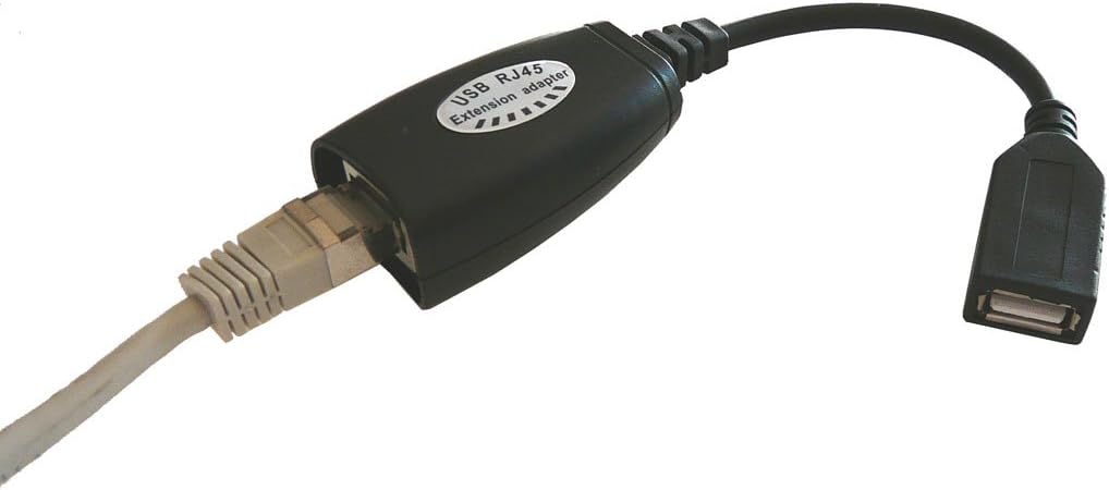 KALEA-INFORMATIQUE USB Male Female extender for carrying a USB signal over an RJ45 network cable over a distance of 30M - Image 4