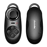 Docooler® CSY-01 Mini Multifunction Portable Wireless Bluetooth V3.0 Selfie Camera Shutter Gamepad Remote Game Console Controller Compatible with Android IOS PC for iPhone Samsung HTC - Black
