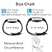 POY Replacement Bands Compatible for Fitbit Charge 2, Classic & Special Edition Sport Wristbands, Large Dark Blue, 1PC