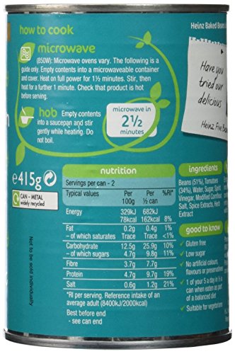 Heinz Baked With Tomato Sauce, 14.1-Ounce Tins, Pack of 24 - //coolthings.us