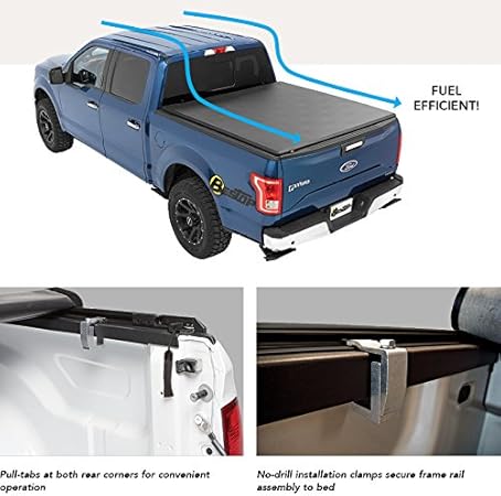Amazon Com Bestop 1924501 Ez Roll Soft Tonneau Cover For Ford 09 18 F150 Styleside 6 5 Bed Automotive