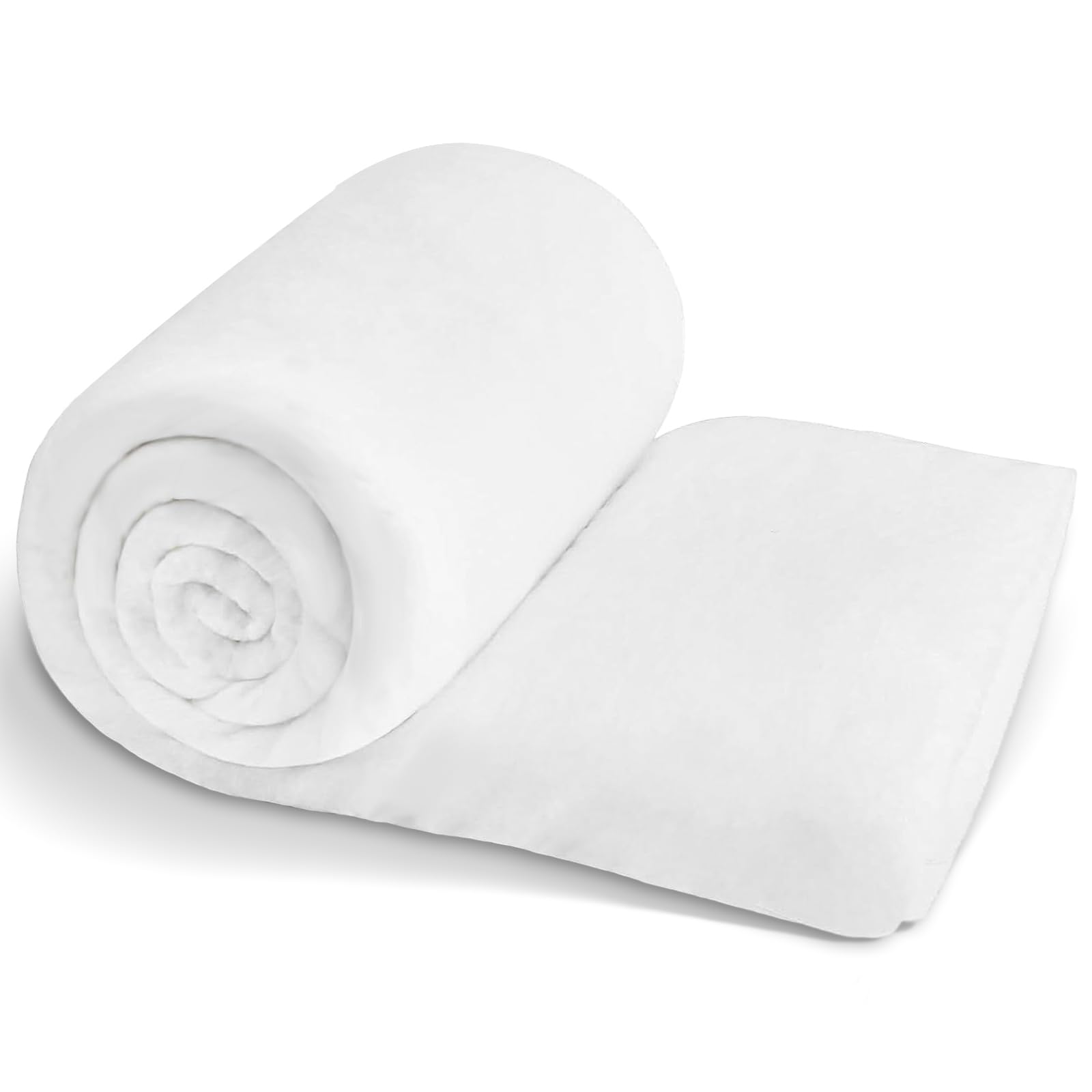 Photo 1 of Dacron Polyester Cushions Wrap for Foam Padding, Batting for Upholstery,Quilt Batting by The Roll,200 GSM Upholstery Batting Medium Thick, Upholstery Batting, Cushions & DIY -79 inch * 91 Inch.