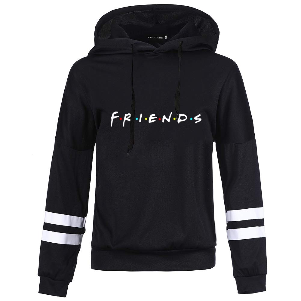 Provone Casual Friends Print Pullover Hoodies Sweatshirt Friends TV Tops Sweaters