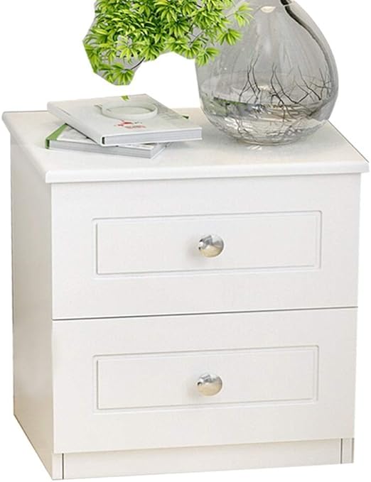 Amazon Com Ergdfh Bedside Table Bedroom Easy Assembly Wood Nightst Bedroom Night Table Side Table Table With 2 Drawers