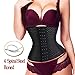 Gotoly Waist Trainer Corset for Weight Loss Sport Workout Tummy Fat Burner (3XL, Black)