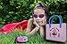 Calaqai My First Purse - Pretend Play Purse Set for Girls with Handbag, Flip Phone Car Keys, Kids Credit Card, Hair Comb, Mirror, Sun Glasses & Camera - Great Educational Toy for Fun & Learning