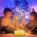LED Dinosaur Night Light, Woffice 3D Illusion Touch &Remote Control Desk Lamp with Outlet Adapter, 16 Colors and 3 Color Change Modes, Best Birthday Christmas Gifts Toys for Kids Boys Girls
