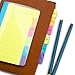 10 Colored bullet journal pens fine point tip markers, 60 Ruled 4 x 6 inches Divider sticky notes with tag (6 Assorted Vibrant Colors), Sticky Journals Page tabs, Organizing School and Office Supplies