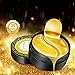 Collagen Under Eye Gel Patches Reduces Wrinkles£¬Anti-Aging and Lightens Dark Circles Under Eyes£¬24K Gold Snail Repair Intensive Under Eye Treatment Mask£¬30 Pairs