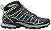 Salomon Women's X Ultra Mid 2 GTX-W, Grey Denim/Deep Blue/Lucite Green 9 M US