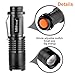 SMAtech Flashlights Led Flashlight Mini Torch Light 350 Lumen Portable Ultra Bright Zoomable for Camping, Emergency, Night Fishing, Night Riding [2 Pack]