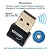 Bluetooth CSR 4.0 USB Dongle Adapter, EKSEN Bluetooth Transmitter and Receiver For Windows 10/8 / 7 / Vista - Plug and Play on Win 8 and above - Black And White