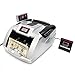 NuLink Deluxe Currency Bill Cash Banknote Money Counter Machine with UV [Ultraviolet], MG [Magnestic] Counterfeit Bill Detection, & Total Count Voice Feature [NL2436]