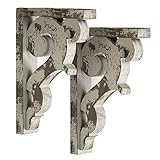 American Art Decor Set of 2 Corbel Shelf Brackets