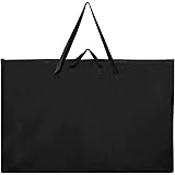 Large Size Art Portfolio Tote with Nylon Shoulder, Art Portfolio Case 24 x 36 Inches, Poster Board Storage Bag, Drawing Paint