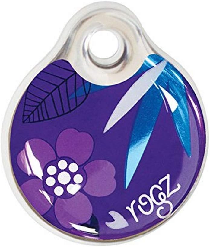 Rogz Instant Id-Tagz, 27 mm, Purple Forest