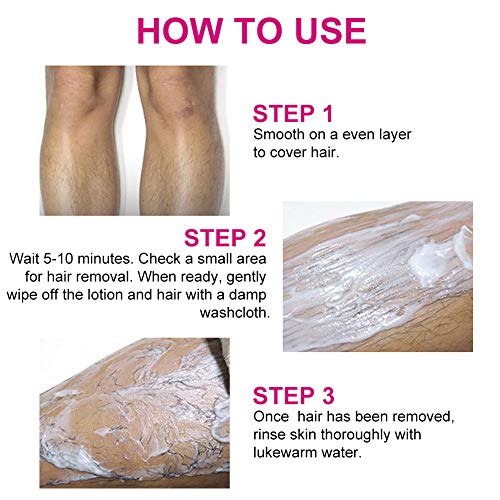 Hair Removal Cream,Tough Hair Cream,Hair Removal for Lasting Smooth Skin,Skin Hair Removal Cream - Women Mens Premium Depilatory Cream Painless Flawless Fast for Body Underarms Legs Bikini Area Skin