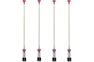 TECHECOOK 2025 Upgraded DC97-16350U DC97-16350T Washer Suspension Rods for Samsung Washer WA50R5400AV/US WA50R5200AW/US WA45H7000AW/A2 WA50R5400AW/US - Replaces DC97-05280W DC97-16350S DC97-16350V DC97-16350E