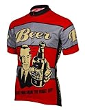 Beer! Give Your Brain the Night Off Mens Cycling Jersey
