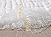 Qutie 10 Layer Muslin Cotton Dual Baby Blanket and Towel with Bamboo Baby Washcloth - White