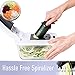 Fullstar Mandoline Slicer for Kitchen - Vegetable Chopper, Onion Potato Food Veggie Fruit Slicer and Cutter with Container, Kitchen Gadgets & Accessories, Home Essentials (4-in-1, White/Black)