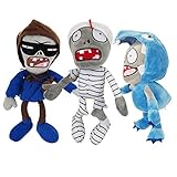 TavasHome Plants vs Zombies Plush Toy Set Pack of 3