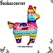 2 Pcs Llama Shaped Jumbo Mylar Foil Balloon Mexican Fiesta Theme Party Decorations Birthday Baby Shower Decor Supplies