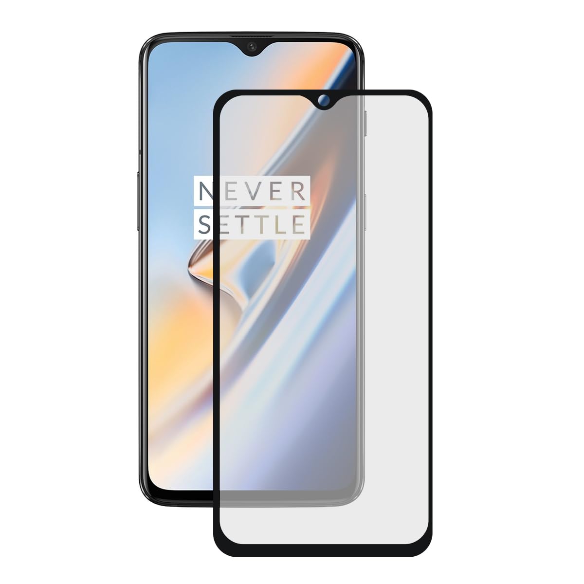 KSIX One Plus 7 Extreme 2.5 D Tempered Glass Screen Protector