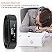 Diggro ID115HR Smart Bracelet Heart Rate Bluetooth 4.0 Sports Pedometer Calorie IP67 Waterproof Sleep Monitor Call/SMS Reminder Sedentary Reminder for Android iOS