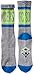 MLS Seattle Sounders FC Men's Calgary Sport Casual Dress Crew Socks, Large, Slate Gray Heather