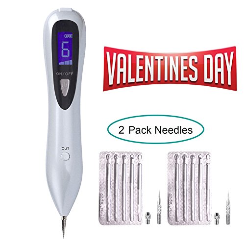 Plasma Pen Dot Mole Removal with LCD Display 6 Modes for Skin Tag,Nevus,Freckles,Dark Spot,Birth Mark,Skin Pigmentation, Age Spots,Tattoo