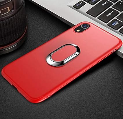 Amazon Co Jp Iphone Xs ケース リング付き Iphone X ケース おしゃれ 指紋対応 擦り傷防止 衝撃防止 スタンド機能 アイフォンxs X用ケース キャラクター 5 8インチ 対応 軽量 薄い 携帯カバー レッド Mica7 家電 カメラ